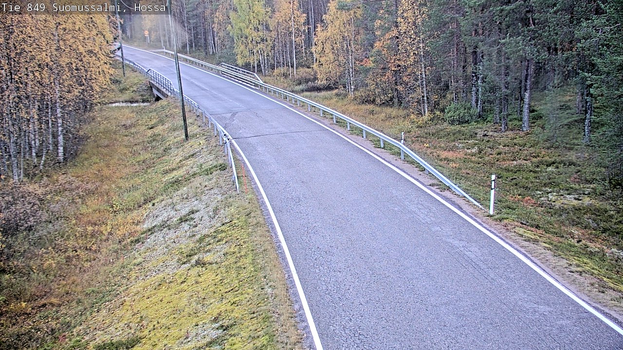 Kelikamerat Kuva Tie 843 Suomussalmi, Hossa, Suomussalmi, Kainuu
