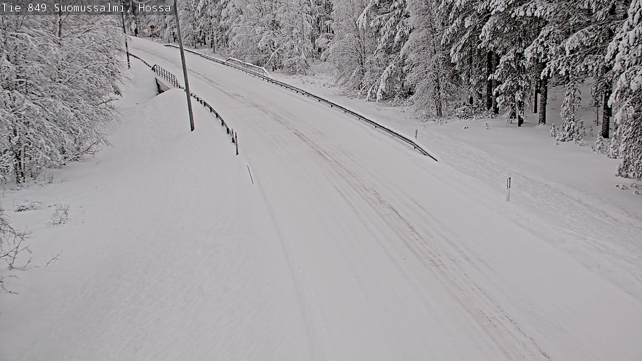 Kelikamerat Kuva Tie 843 Suomussalmi, Hossa, Suomussalmi, Kainuu