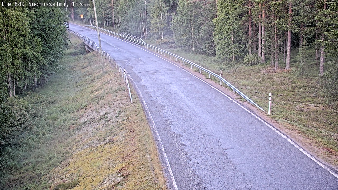 Kelikamerat Kuva Tie 843 Suomussalmi, Hossa, Suomussalmi, Kainuu