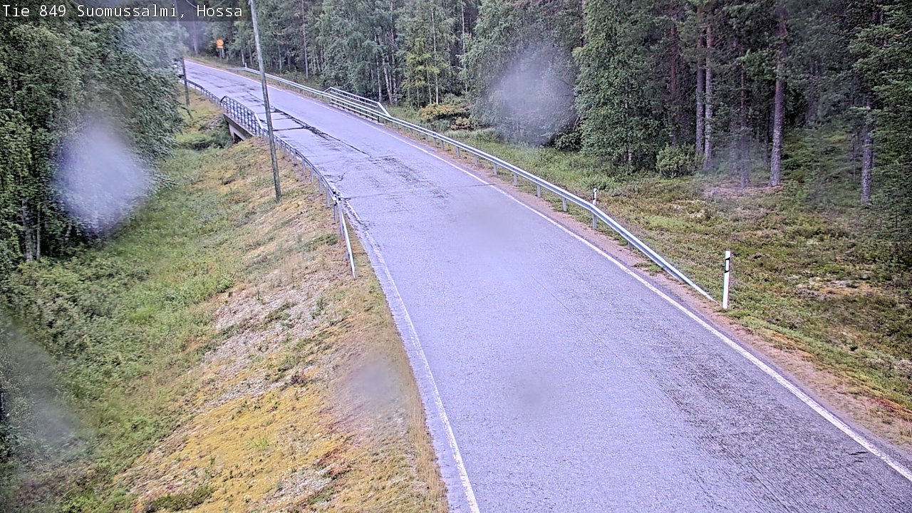Kelikamerat Kuva Tie 843 Suomussalmi, Hossa, Suomussalmi, Kainuu