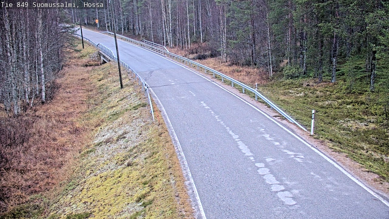 Kelikamerat Kuva Tie 843 Suomussalmi, Hossa, Suomussalmi, Kainuu