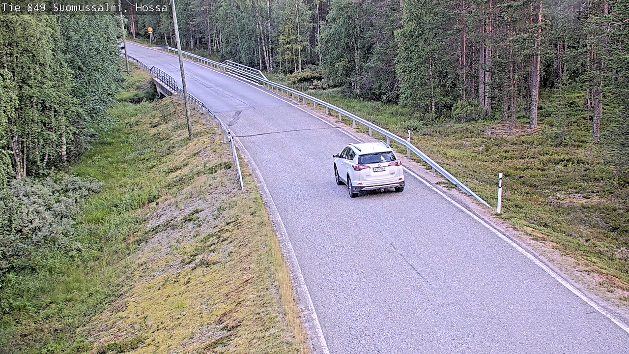 Kelikamerat Kuva Tie 843 Suomussalmi, Hossa, Suomussalmi, Kainuu