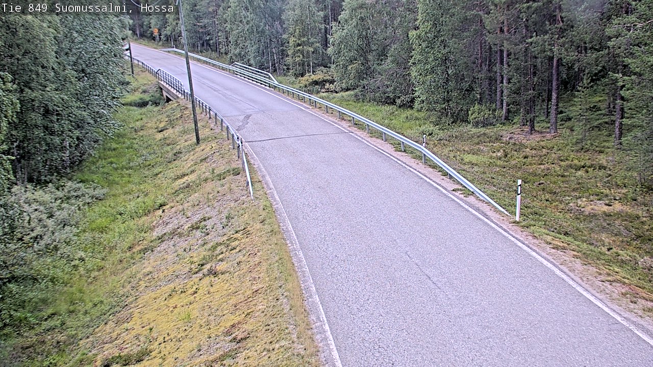 Kelikamerat Kuva Tie 843 Suomussalmi, Hossa, Suomussalmi, Kainuu