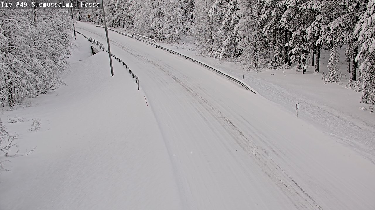 Kelikamerat Kuva Tie 843 Suomussalmi, Hossa, Suomussalmi, Kainuu