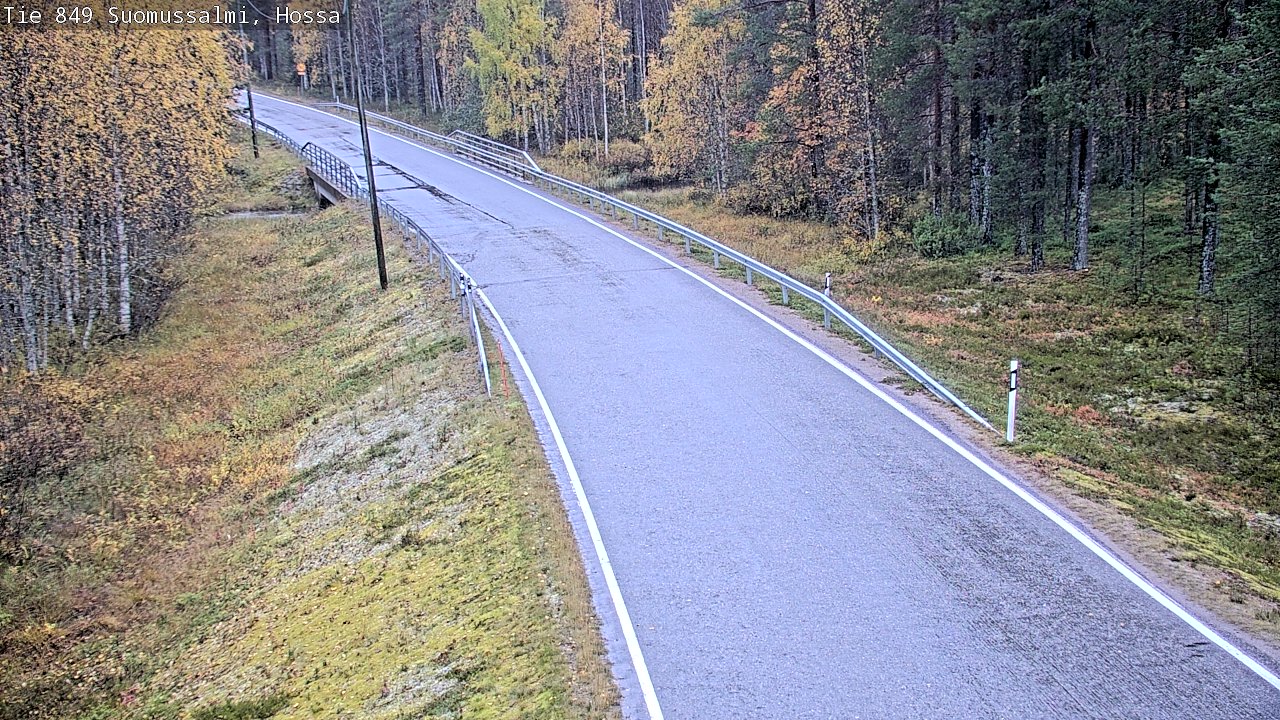 Kelikamerat Kuva Tie 843 Suomussalmi, Hossa, Suomussalmi, Kainuu
