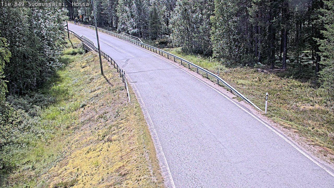 Kelikamerat Kuva Tie 843 Suomussalmi, Hossa, Suomussalmi, Kainuu