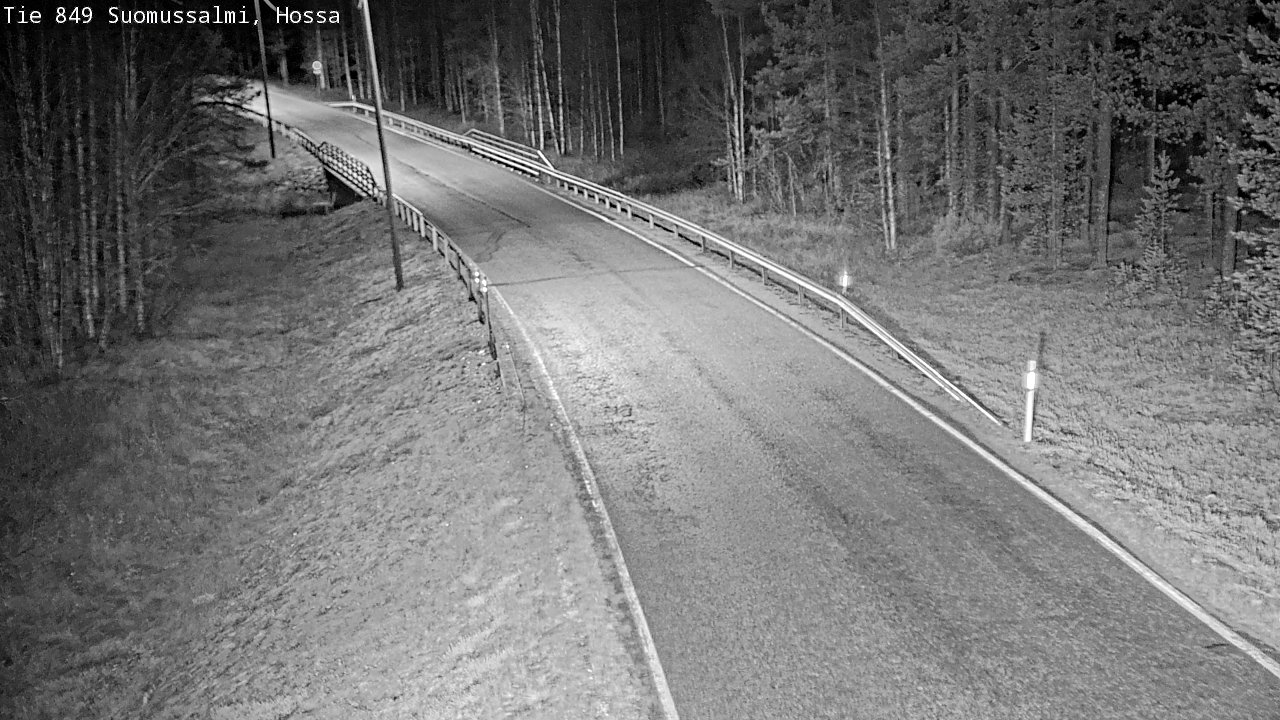 Kelikamerat Kuva Tie 843 Suomussalmi, Hossa, Suomussalmi, Kainuu