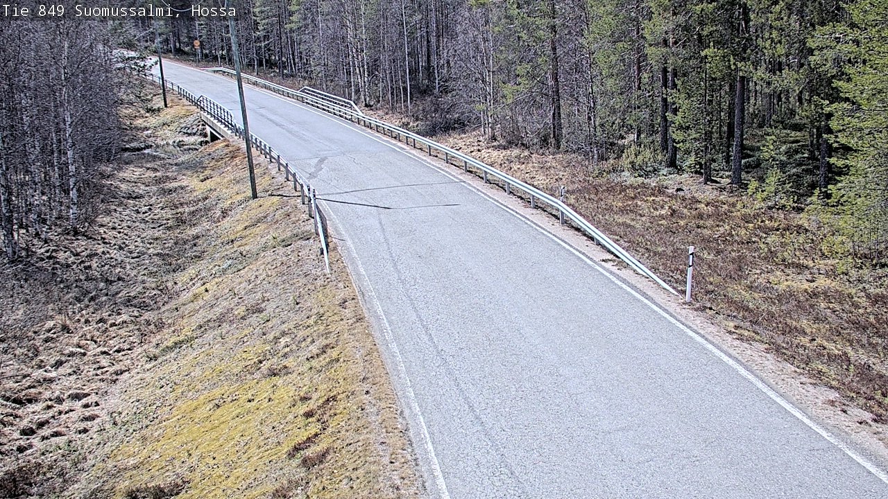 Kelikamerat Kuva Tie 843 Suomussalmi, Hossa, Suomussalmi, Kainuu