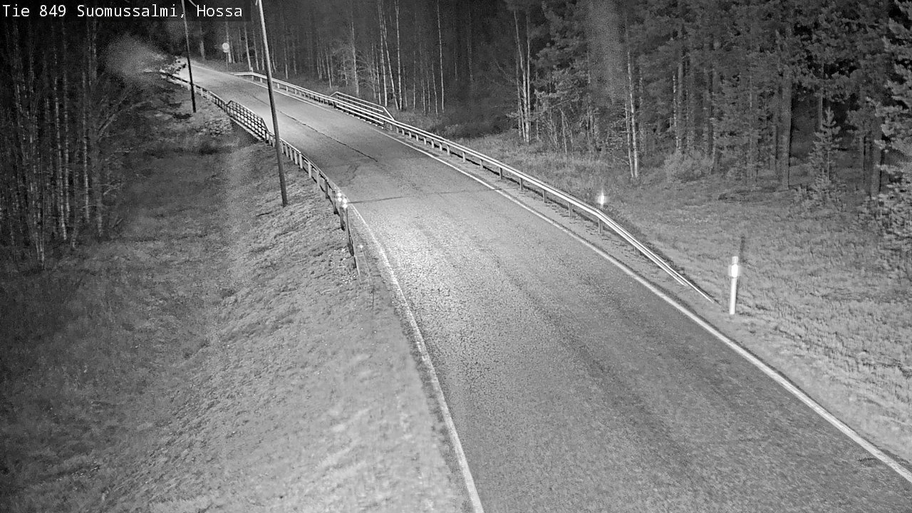 Kelikamerat Kuva Tie 843 Suomussalmi, Hossa, Suomussalmi, Kainuu