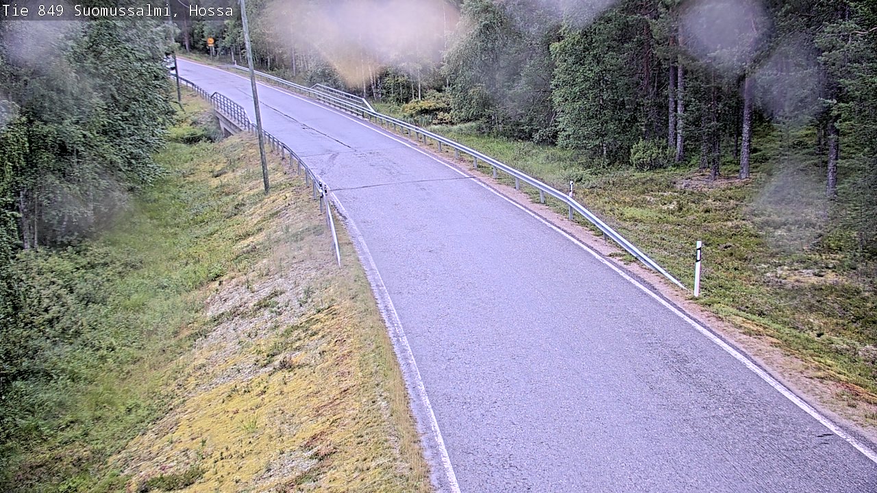Kelikamerat Kuva Tie 843 Suomussalmi, Hossa, Suomussalmi, Kainuu