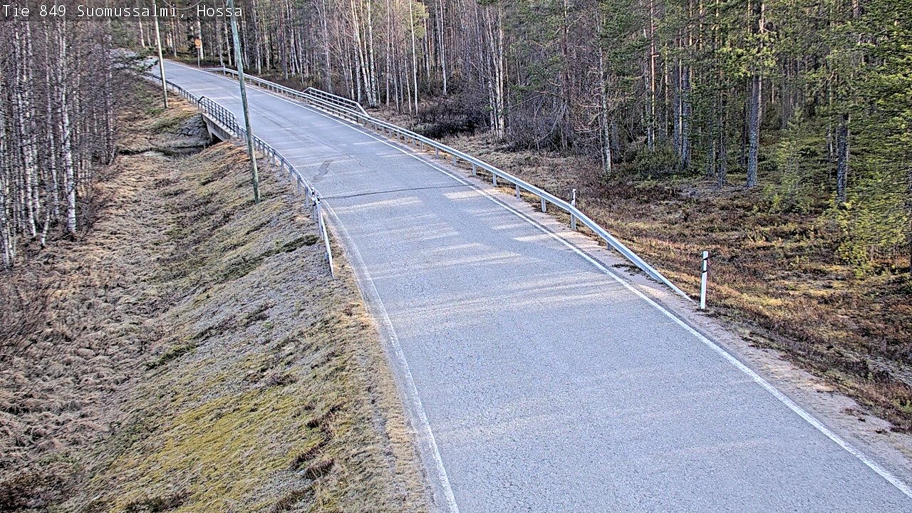 Kelikamerat Kuva Tie 843 Suomussalmi, Hossa, Suomussalmi, Kainuu