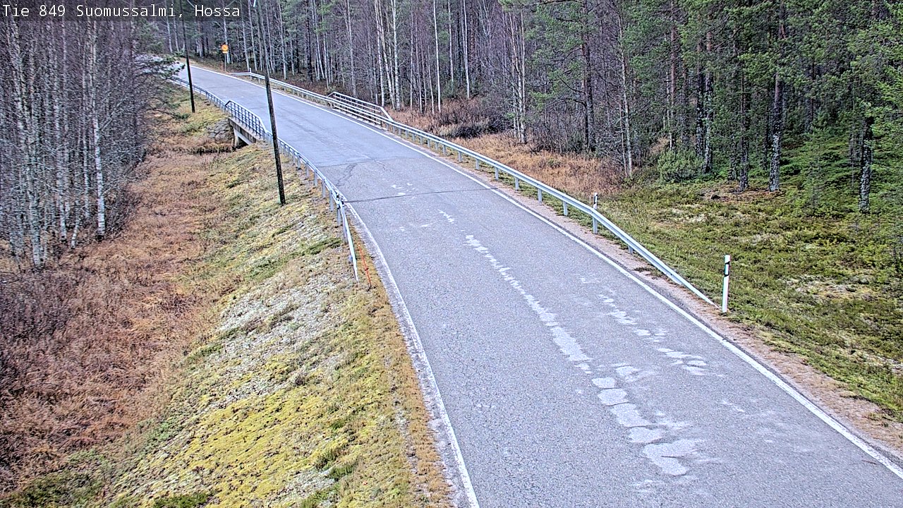 Kelikamerat Kuva Tie 843 Suomussalmi, Hossa, Suomussalmi, Kainuu