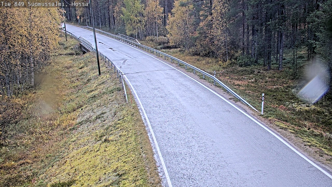 Kelikamerat Kuva Tie 843 Suomussalmi, Hossa, Suomussalmi, Kainuu