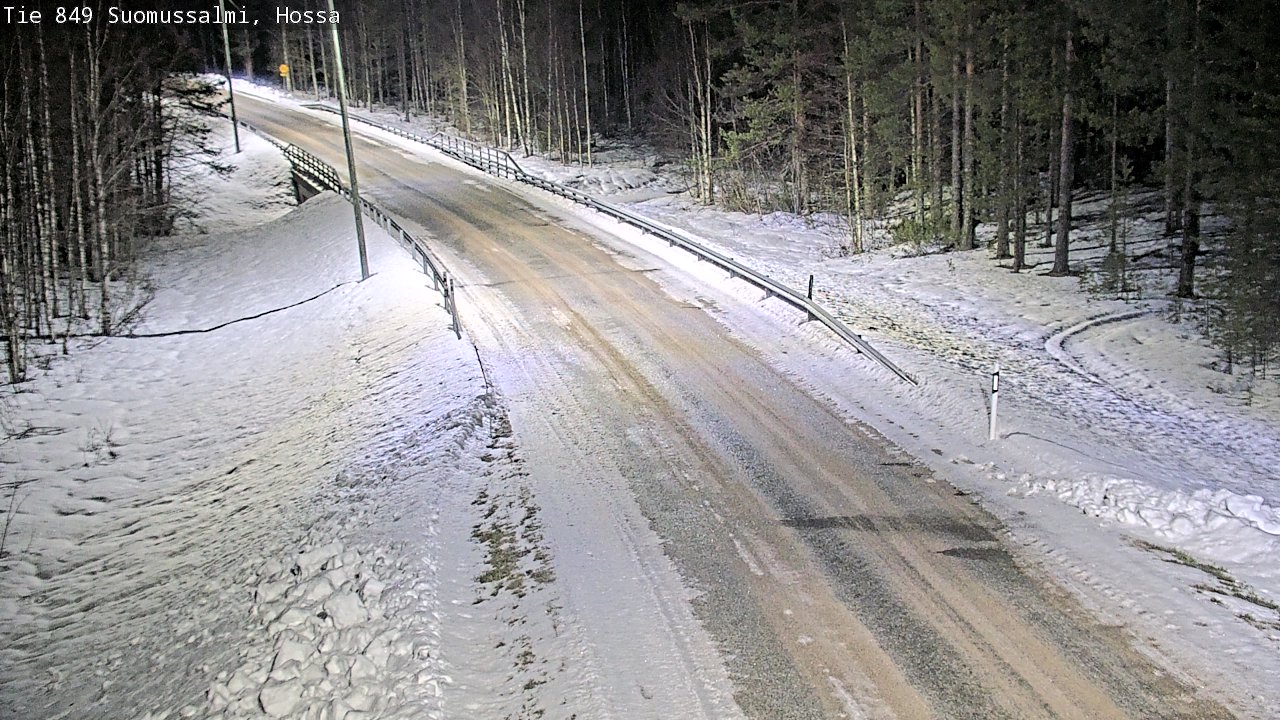 Kelikamerat Kuva Tie 843 Suomussalmi, Hossa, Suomussalmi, Kainuu