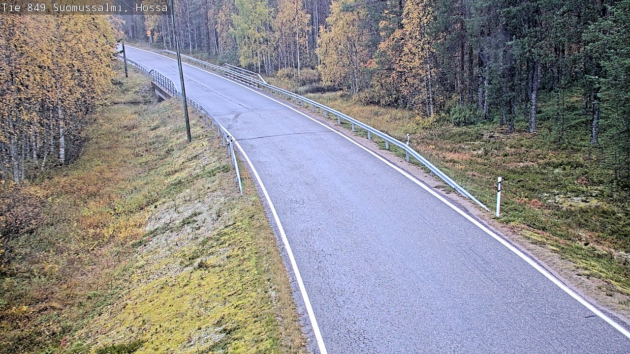 Kelikamerat Kuva Tie 843 Suomussalmi, Hossa, Suomussalmi, Kainuu