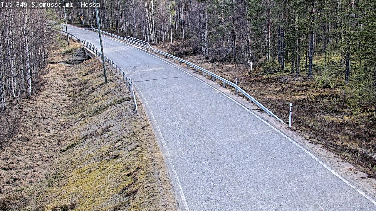 Kelikamerat Kuva Tie 843 Suomussalmi, Hossa, Suomussalmi, Kainuu