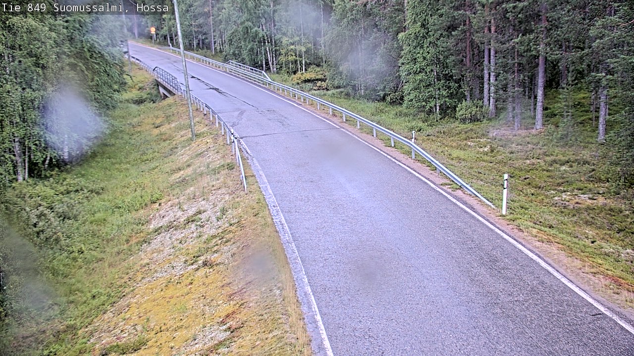 Kelikamerat Kuva Tie 843 Suomussalmi, Hossa, Suomussalmi, Kainuu