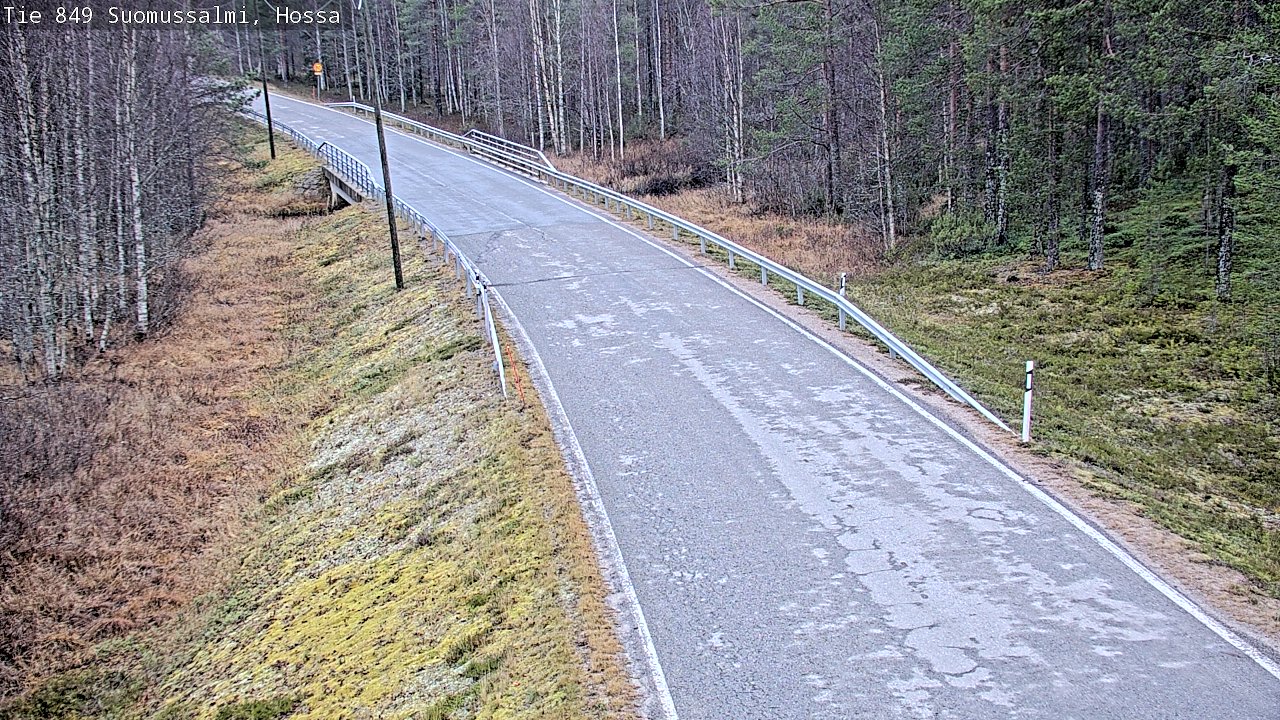 Kelikamerat Kuva Tie 843 Suomussalmi, Hossa, Suomussalmi, Kainuu