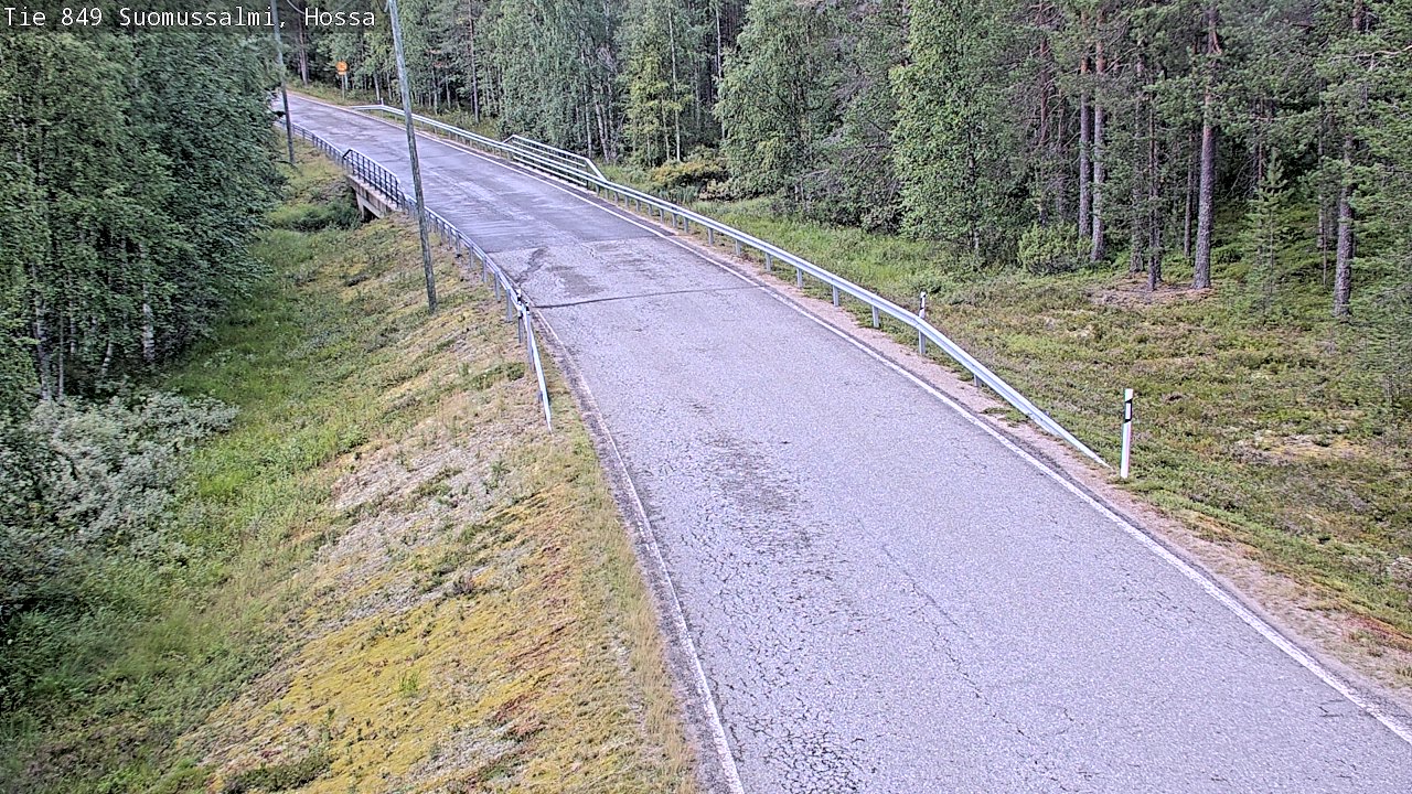 Kelikamerat Kuva Tie 843 Suomussalmi, Hossa, Suomussalmi, Kainuu