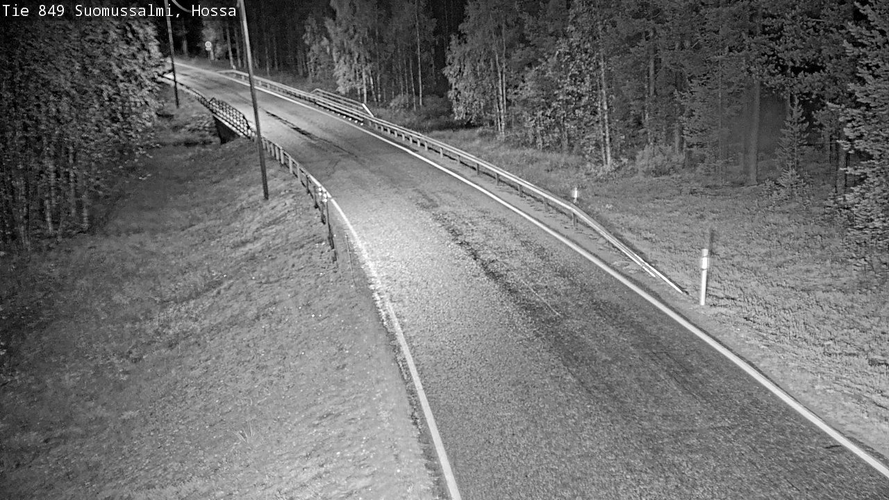 Kelikamerat Kuva Tie 843 Suomussalmi, Hossa, Suomussalmi, Kainuu
