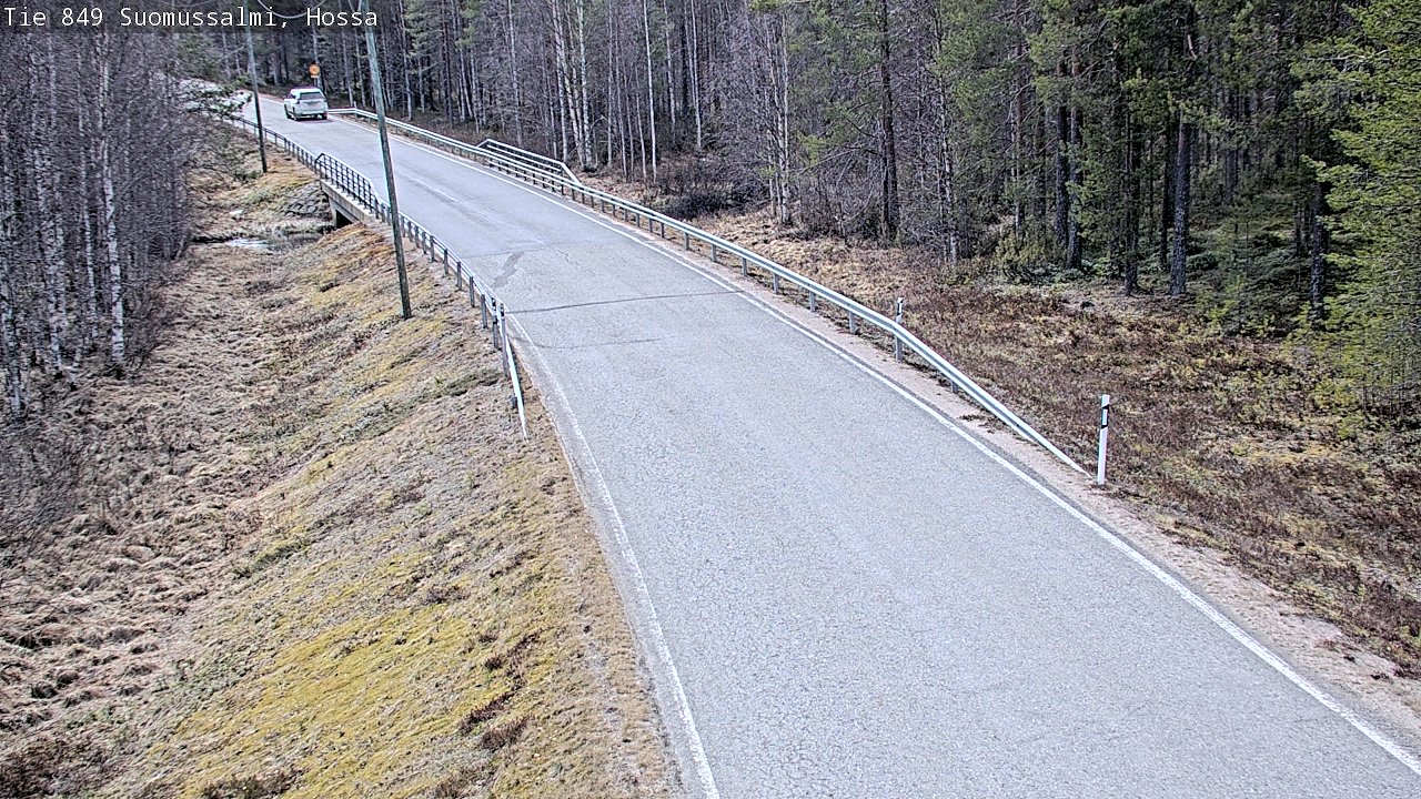 Kelikamerat Kuva Tie 843 Suomussalmi, Hossa, Suomussalmi, Kainuu