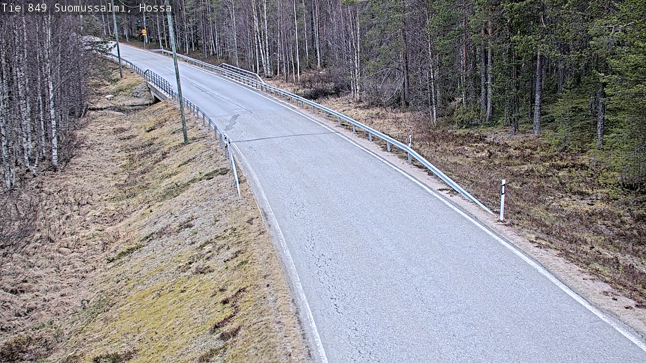 Kelikamerat Kuva Tie 843 Suomussalmi, Hossa, Suomussalmi, Kainuu