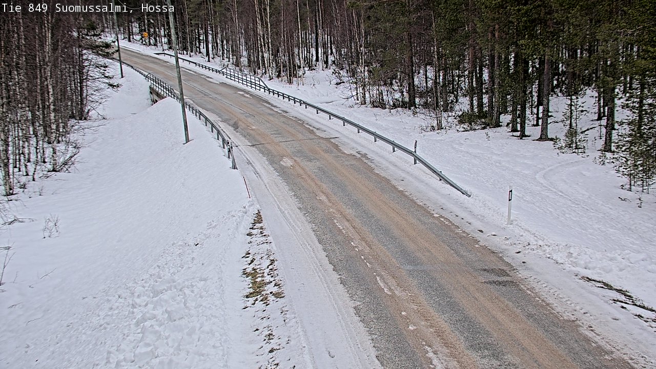 Kelikamerat Kuva Tie 843 Suomussalmi, Hossa, Suomussalmi, Kainuu