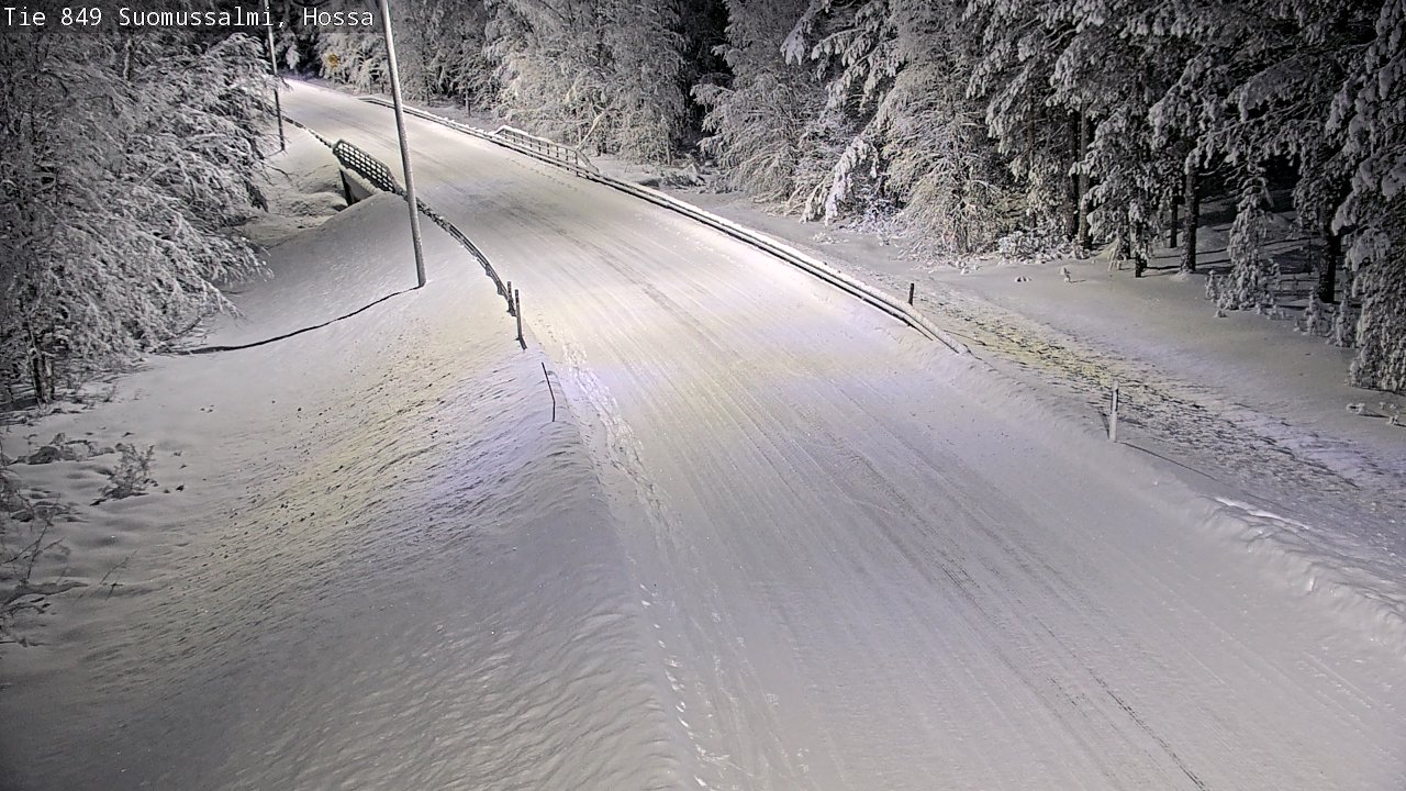 Kelikamerat Kuva Tie 843 Suomussalmi, Hossa, Suomussalmi, Kainuu