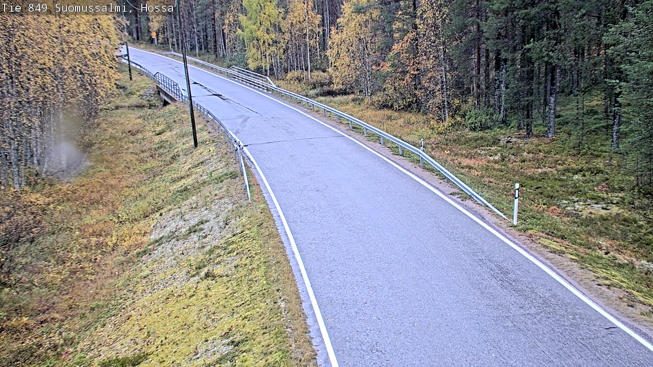 Weather Camera Image Road 950 843 Suomussalmi, Hossa, Suomussalmi, Kainuu
