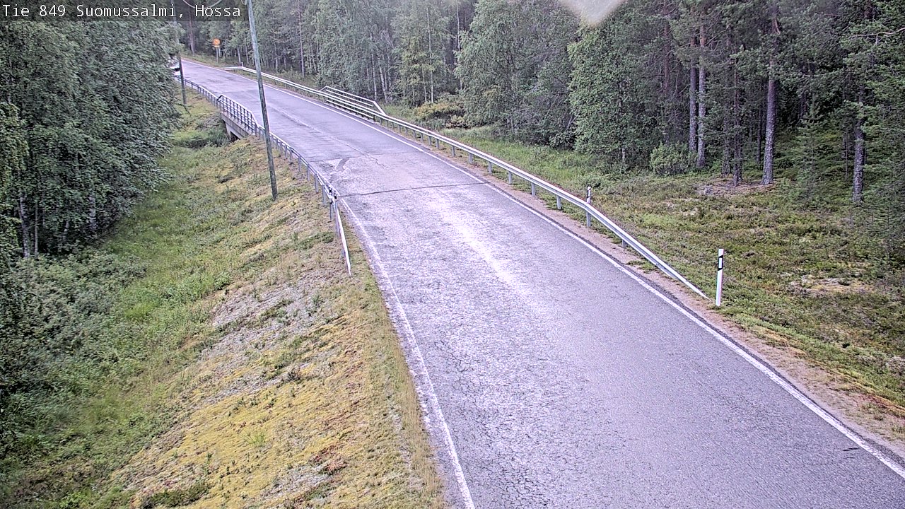 Kelikamerat Kuva Tie 843 Suomussalmi, Hossa, Suomussalmi, Kainuu