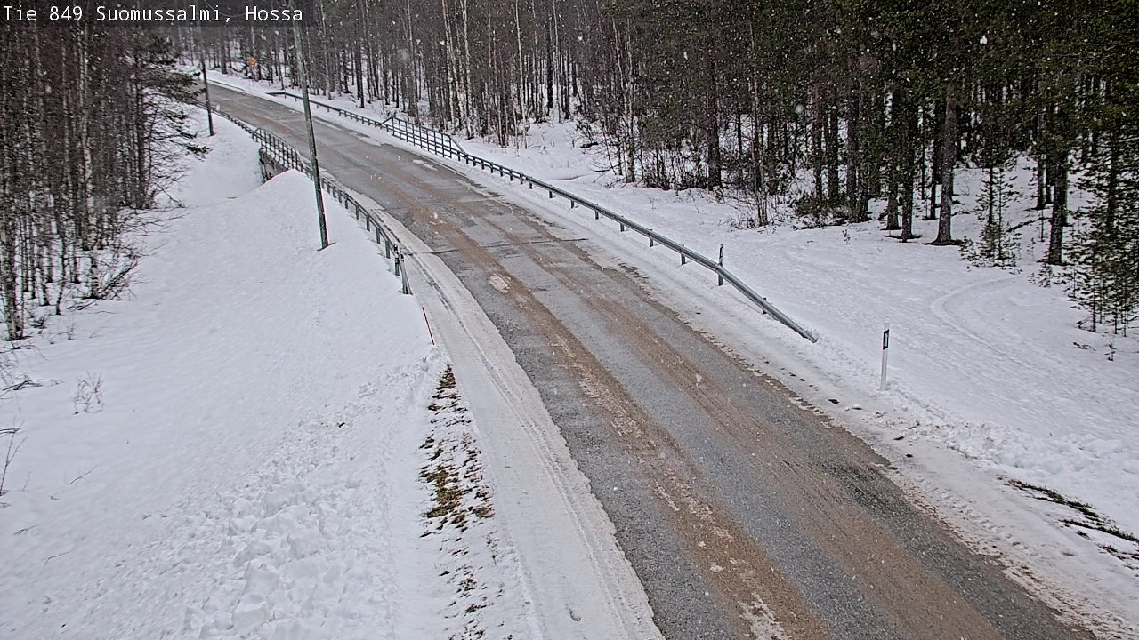 Kelikamerat Kuva Tie 843 Suomussalmi, Hossa, Suomussalmi, Kainuu