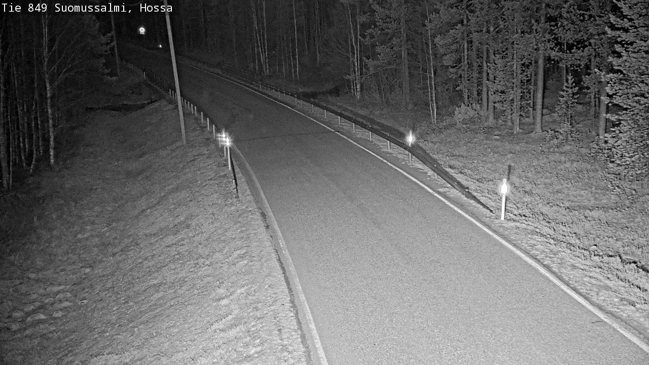 Weather Camera Image Road 950 843 Suomussalmi, Hossa, Suomussalmi, Kainuu