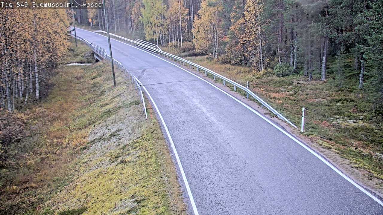 Kelikamerat Kuva Tie 843 Suomussalmi, Hossa, Suomussalmi, Kainuu