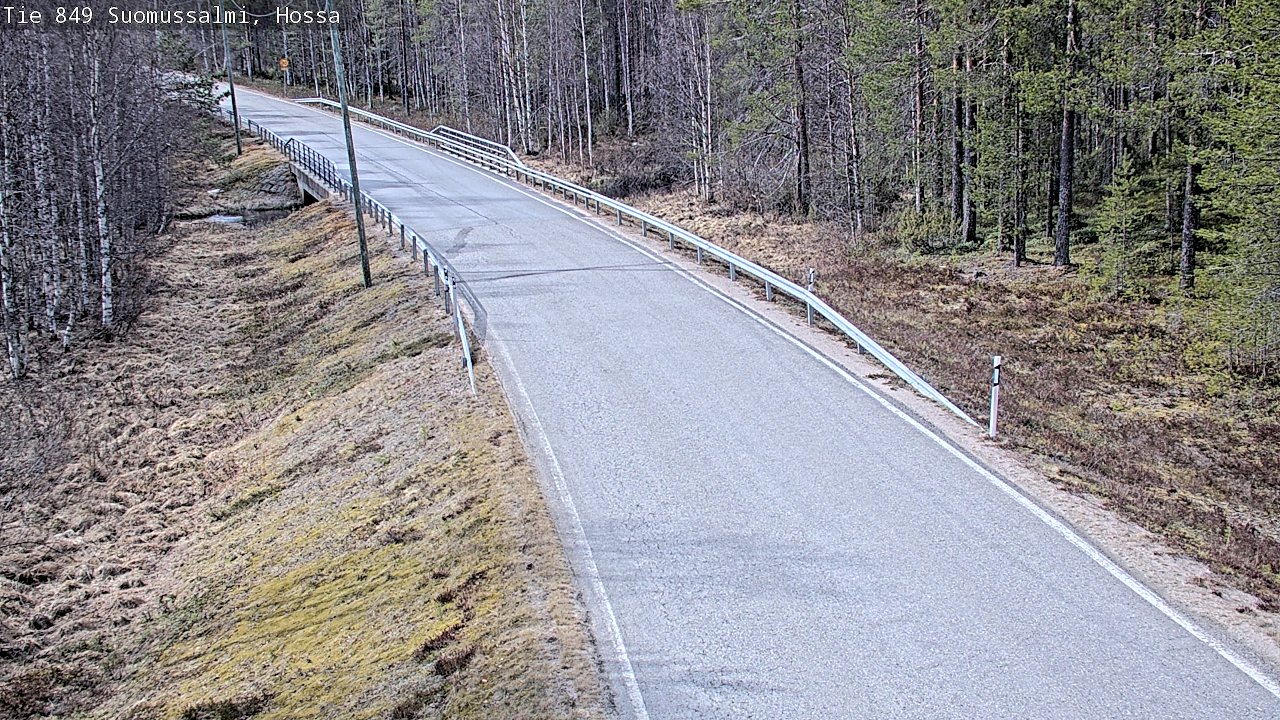 Kelikamerat Kuva Tie 843 Suomussalmi, Hossa, Suomussalmi, Kainuu