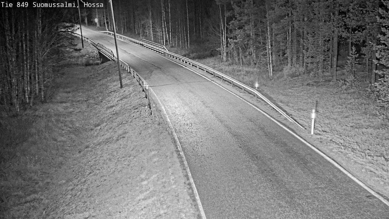 Kelikamerat Kuva Tie 843 Suomussalmi, Hossa, Suomussalmi, Kainuu