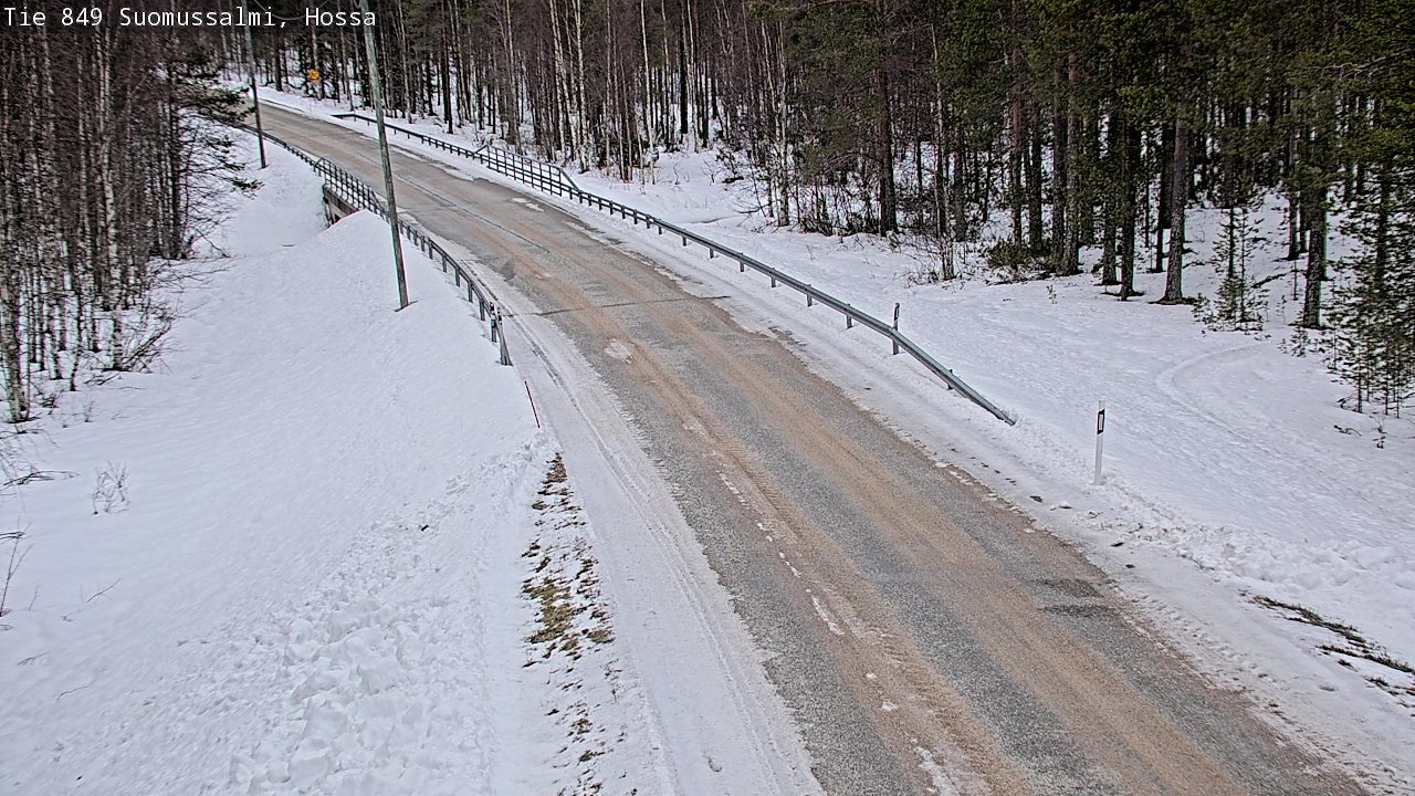 Kelikamerat Kuva Tie 843 Suomussalmi, Hossa, Suomussalmi, Kainuu