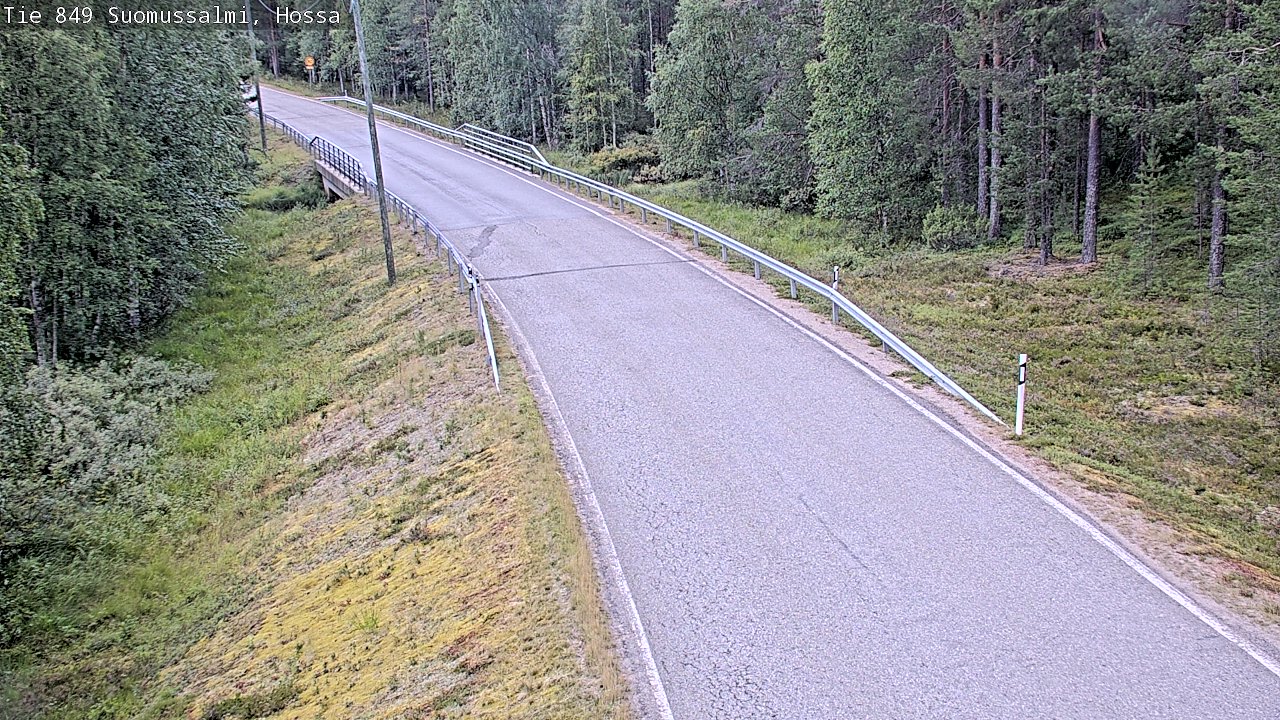 Kelikamerat Kuva Tie 843 Suomussalmi, Hossa, Suomussalmi, Kainuu