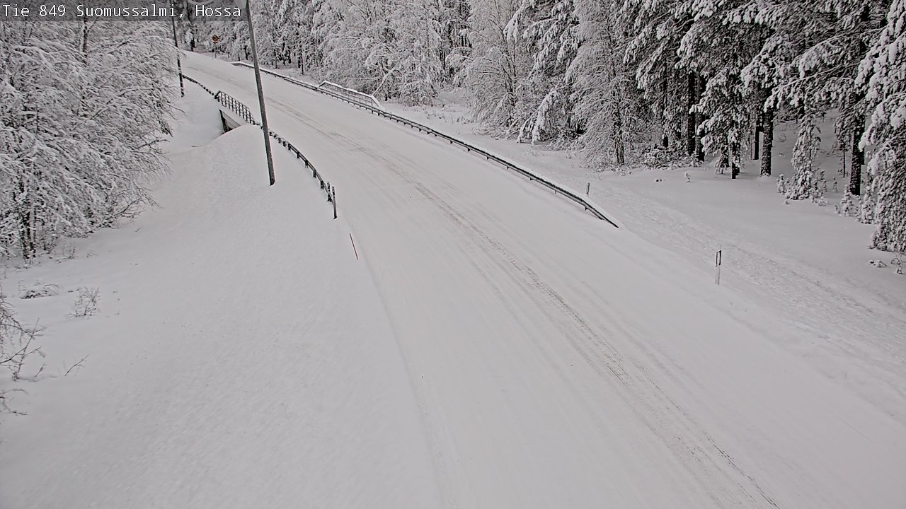 Kelikamerat Kuva Tie 843 Suomussalmi, Hossa, Suomussalmi, Kainuu