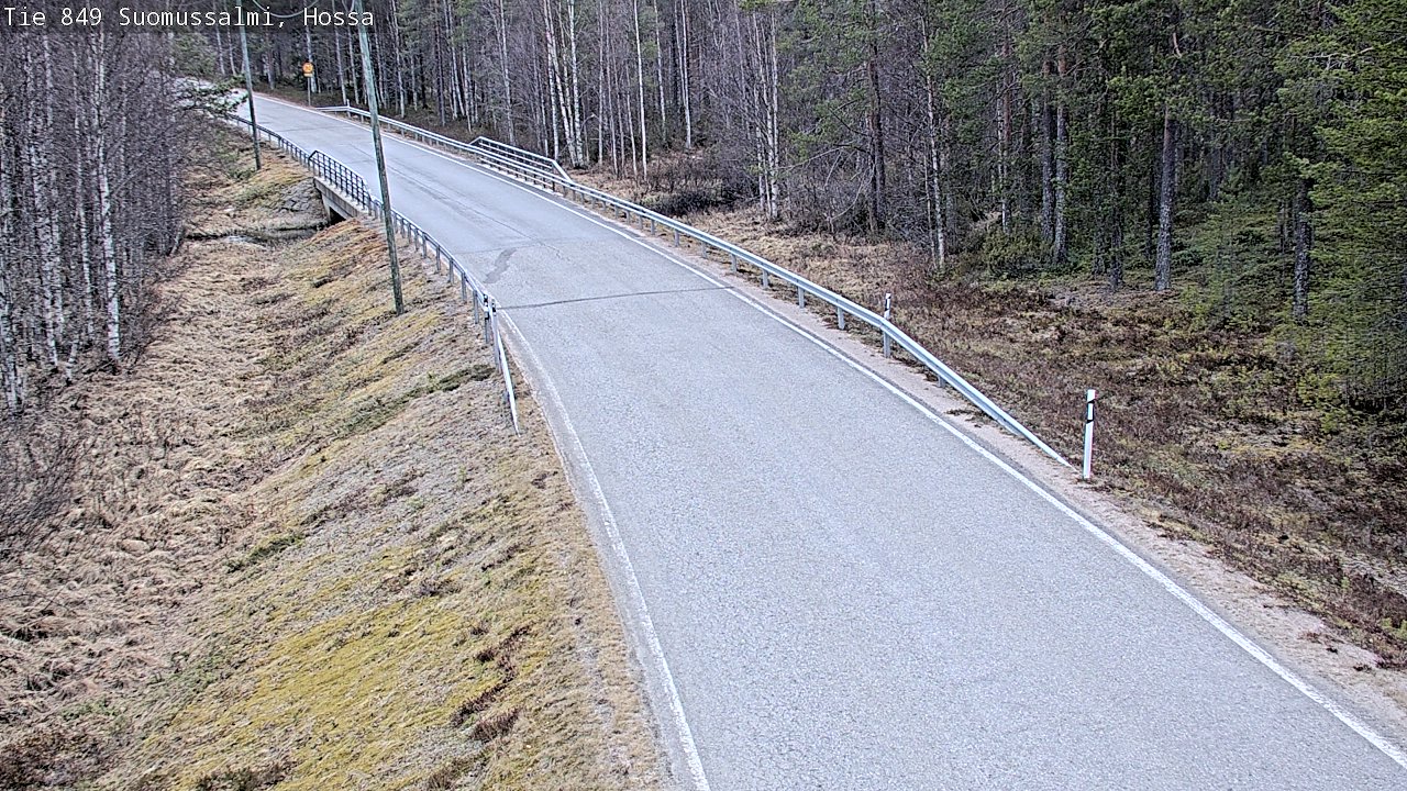 Kelikamerat Kuva Tie 843 Suomussalmi, Hossa, Suomussalmi, Kainuu