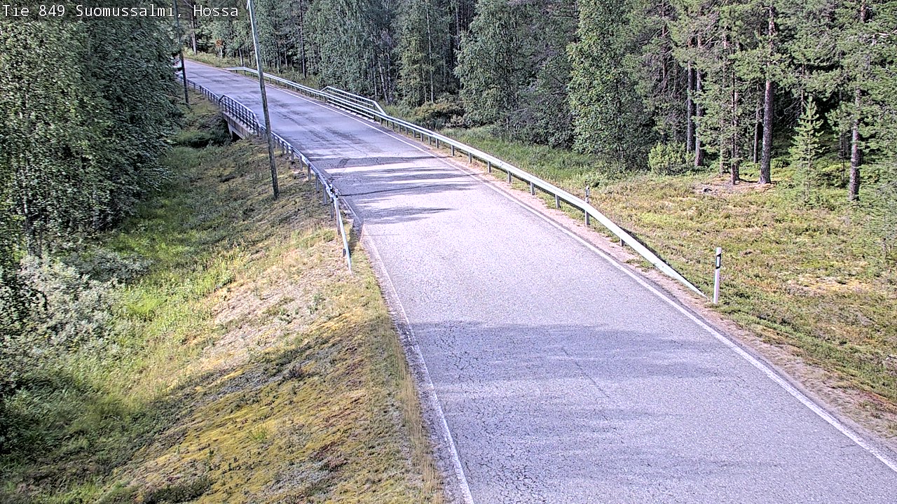 Weather Camera Image Road 950 843 Suomussalmi, Hossa, Suomussalmi, Kainuu