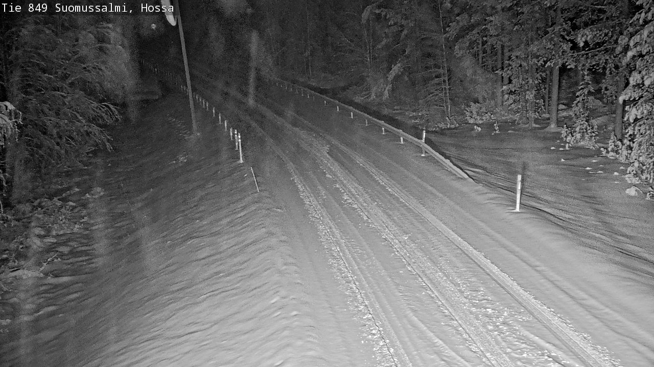 Weather Camera Image Road 950 843 Suomussalmi, Hossa, Suomussalmi, Kainuu