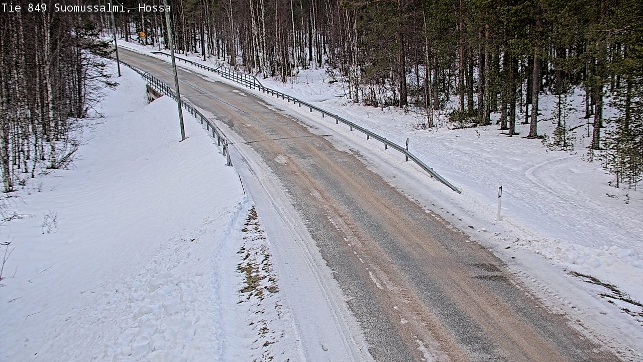 Kelikamerat Kuva Tie 843 Suomussalmi, Hossa, Suomussalmi, Kainuu