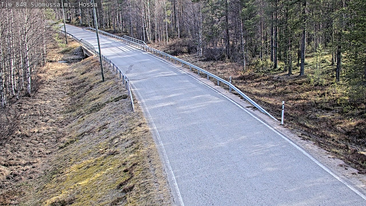 Kelikamerat Kuva Tie 843 Suomussalmi, Hossa, Suomussalmi, Kainuu