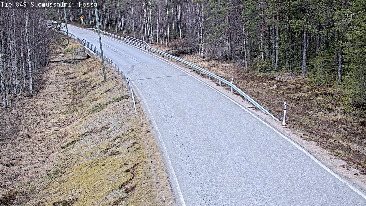 Kelikamerat Kuva Tie 843 Suomussalmi, Hossa, Suomussalmi, Kainuu