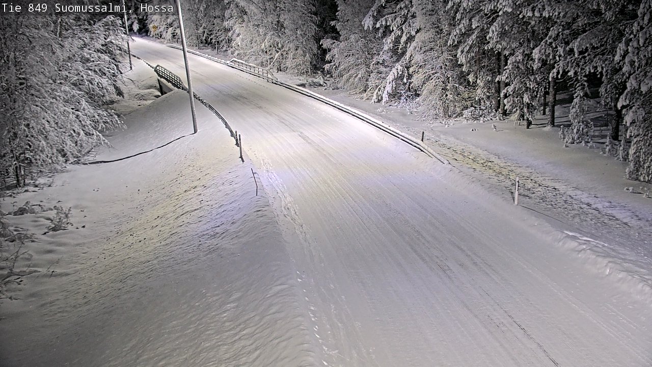 Kelikamerat Kuva Tie 843 Suomussalmi, Hossa, Suomussalmi, Kainuu