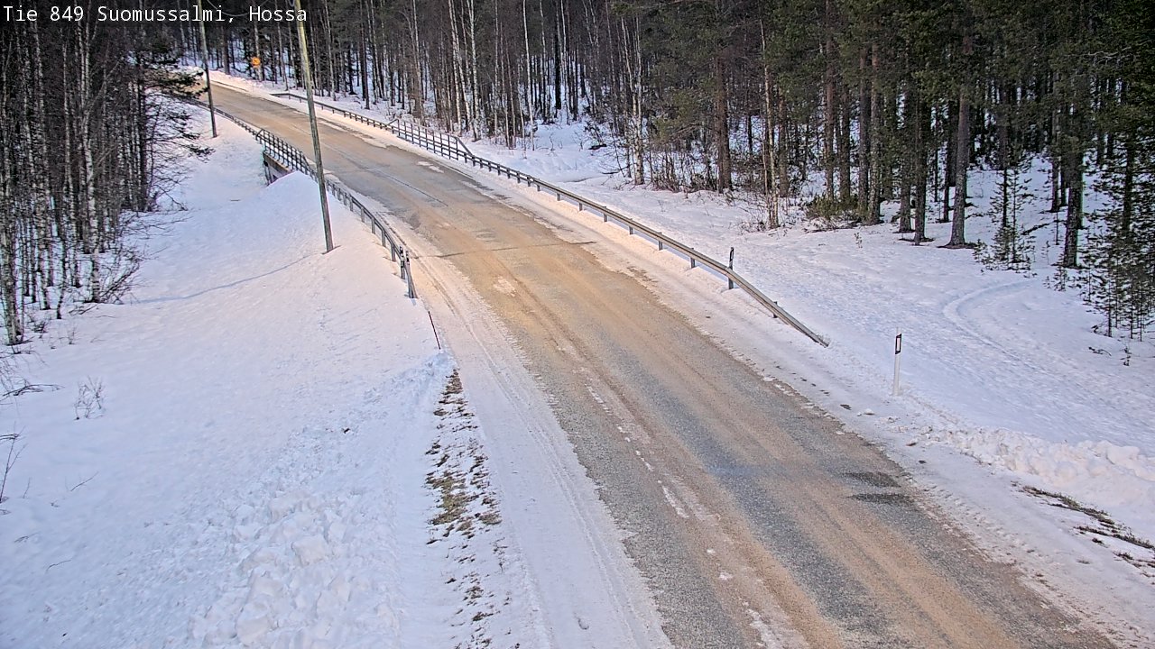 Kelikamerat Kuva Tie 843 Suomussalmi, Hossa, Suomussalmi, Kainuu