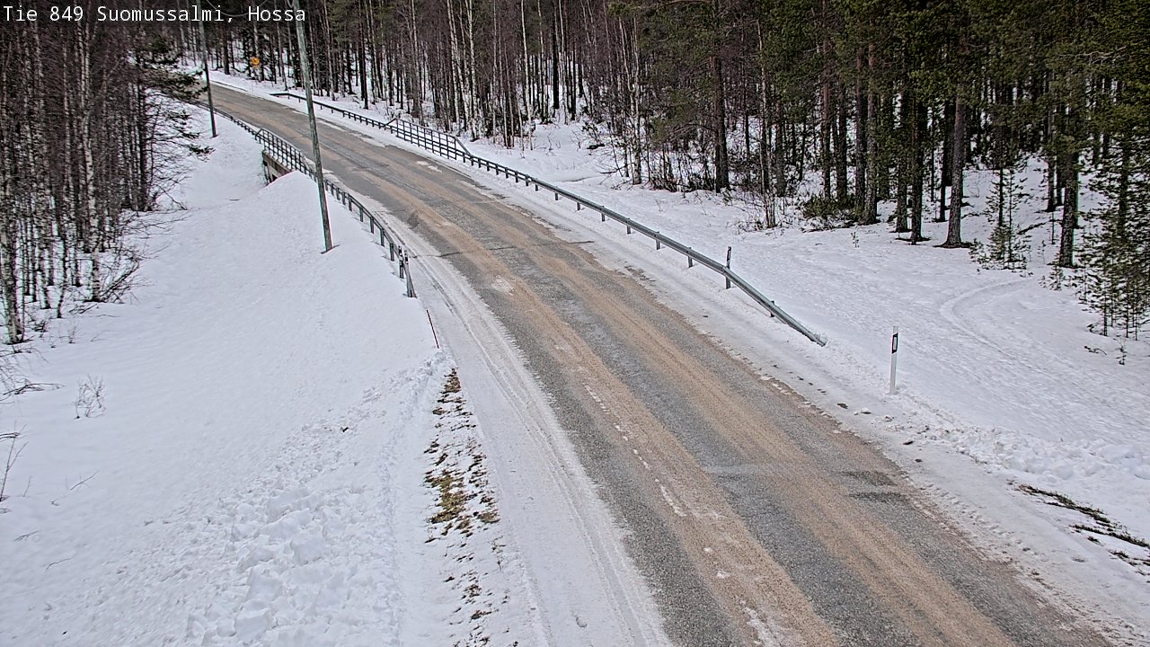 Kelikamerat Kuva Tie 843 Suomussalmi, Hossa, Suomussalmi, Kainuu