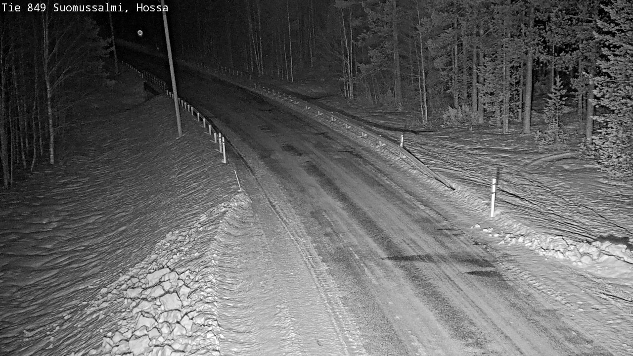 Kelikamerat Kuva Tie 843 Suomussalmi, Hossa, Suomussalmi, Kainuu