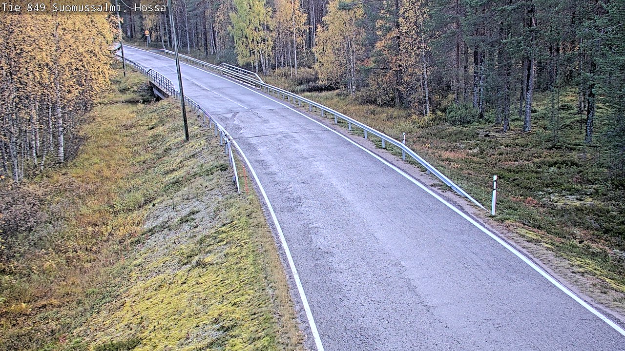 Kelikamerat Kuva Tie 843 Suomussalmi, Hossa, Suomussalmi, Kainuu