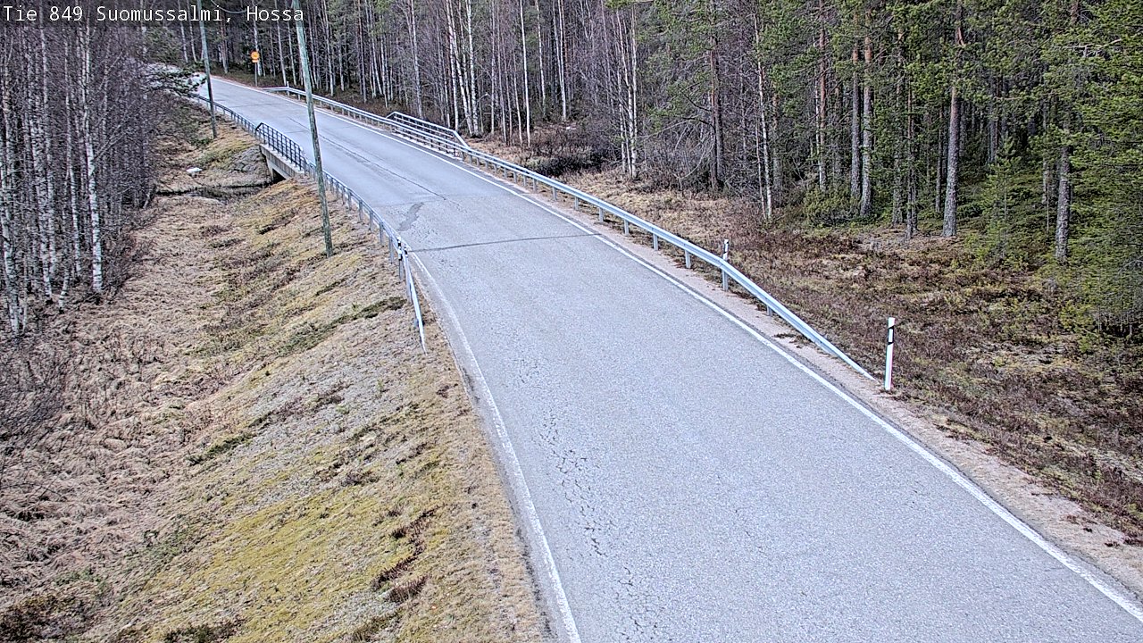 Kelikamerat Kuva Tie 843 Suomussalmi, Hossa, Suomussalmi, Kainuu